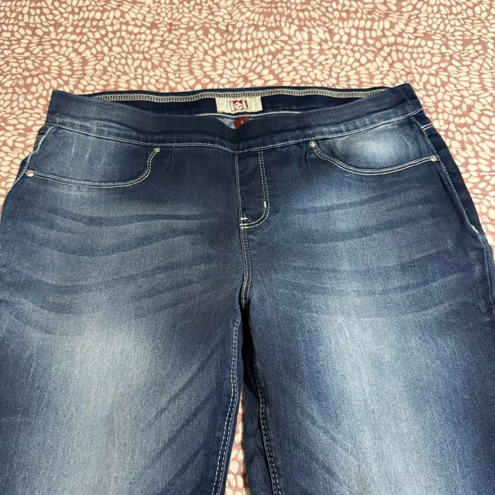 LEI Dark Blue Straight Leg Jeans‎